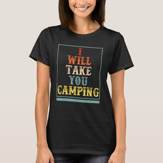 Camiseta Acampamento Se Precisar Ir Em Propósito Direitos P (Frente)