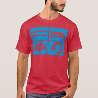 Camiseta Acampamento Selvagem Diário Repetir família