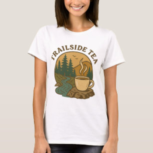 Camiseta Acampamento Trailside Tea Cozy - Aventura de Camin