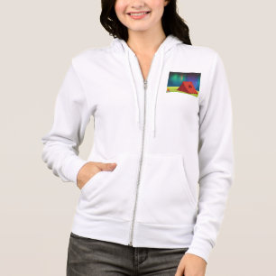 Camiseta Acampamento Vibrante da Aurora Boreal à Noite