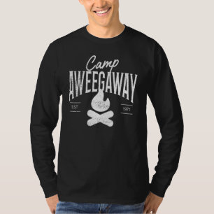 Camiseta Acampamento Vintage A Partir De Uma Semana No Camp