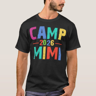 Camiseta Acampamento Vintage Mimi 2026 Acampamento da Vovó
