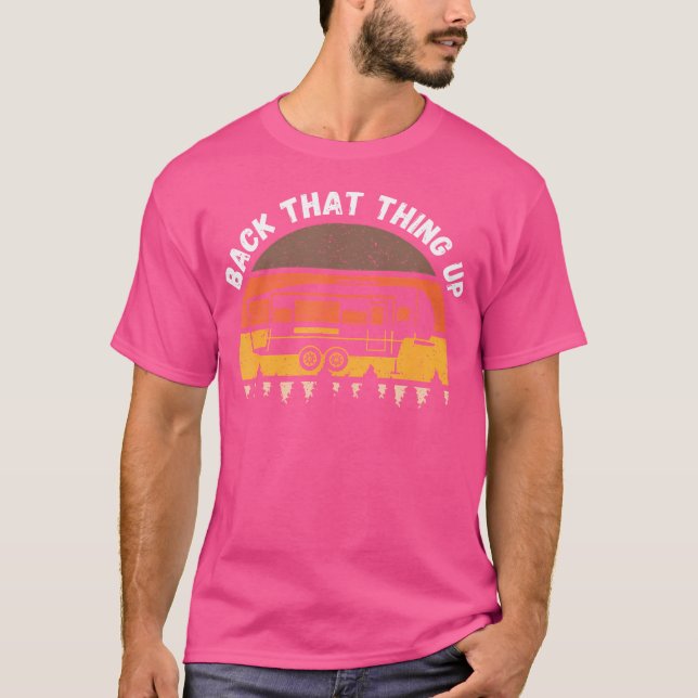Camiseta Acampando Aquela Coisa Engraçada Quinto Campo (Frente)