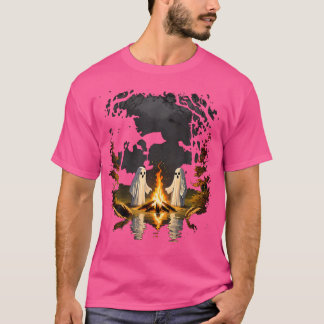 Camiseta Acampando fantasia de Halloween de Campfire