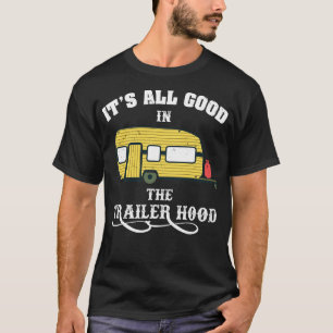 Camiseta Acampando Tudo O Que É Bom Na Cabeça Do Reboque