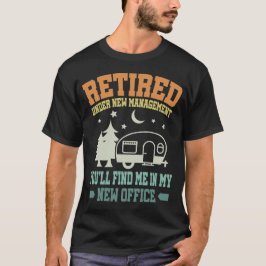 Camiseta Acampar É Meu Plano De Aposentadoria Divertido Cam