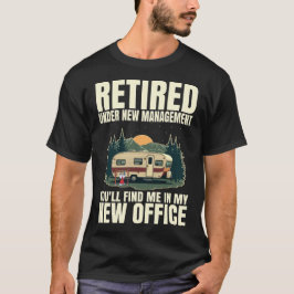 Camiseta Acampar É Meu Plano De Aposentadoria Divertido Cam