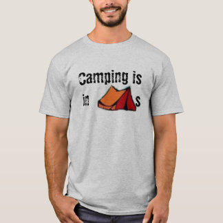 Camiseta Acampar está nas BARRACAS