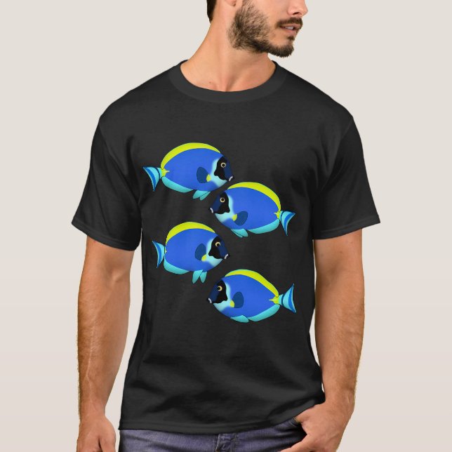 Camiseta Acanthurus leucosternon 2 (Frente)