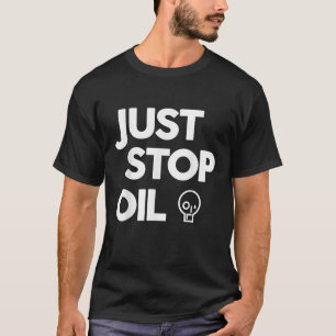 Camiseta Ação Climática Para Acabar Com O Petróleo