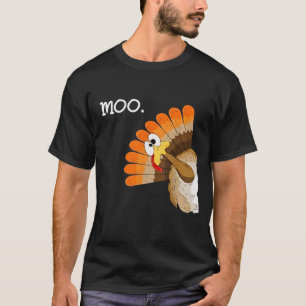 Camiseta ação de agradecimento engraçada da turquia