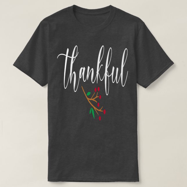 Camiseta Ação de Graças (Frente do Design)