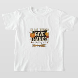 Camiseta Ação de Graças