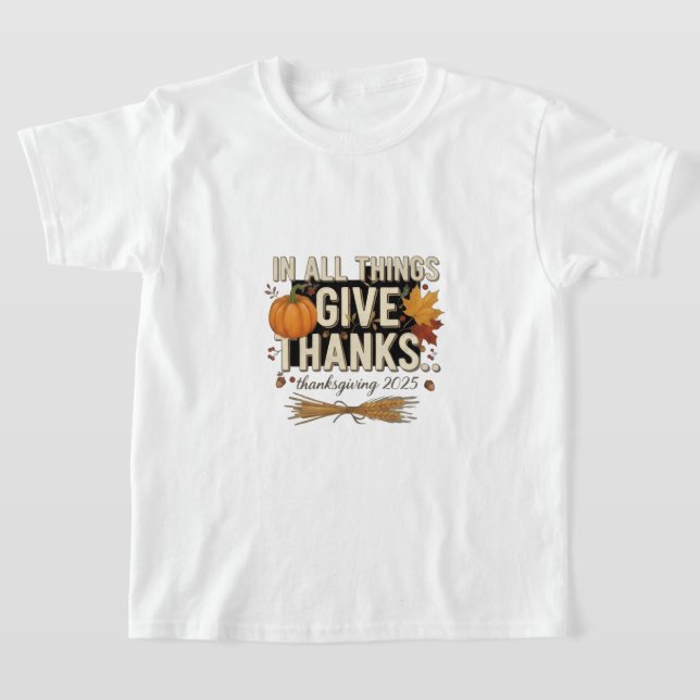 Camiseta Ação de Graças (Postura )