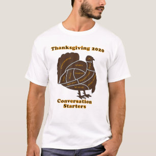 Camiseta Ação de Graças 2020 Conversation Starter - Pol