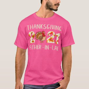 Camiseta Ação de Graças 2021 - Família PadreInLaw Turkey Ma