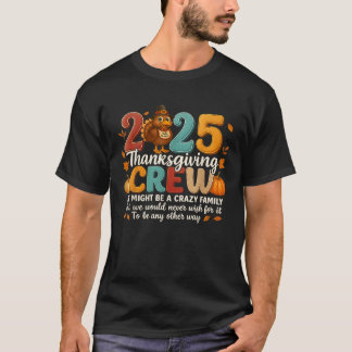 Camiseta Ação de Graças 2025, Ação de Graças da Família Tri
