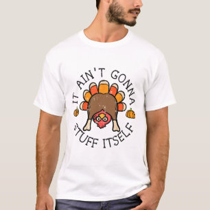 Camiseta Ação De Graças A Deus Vai Coisas Sobre A Turquia H