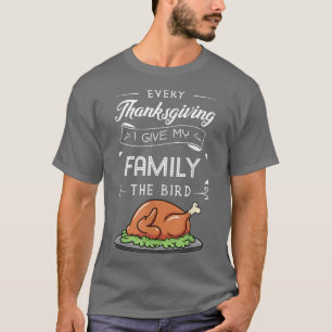 Camiseta Ação de Graças à Turquia Colheita de Banquetes de