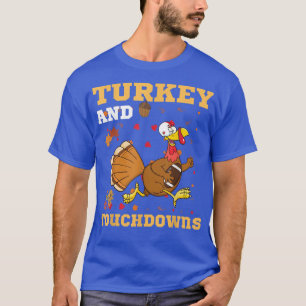 Camiseta Ação De Graças À Turquia E Aos Touchdowns De Futeb