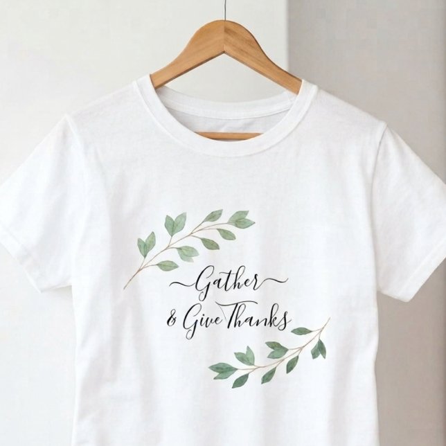 Camiseta Ação de Graças com Estilo  (Criador carregado)