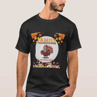Camiseta Ação de Graças da Família