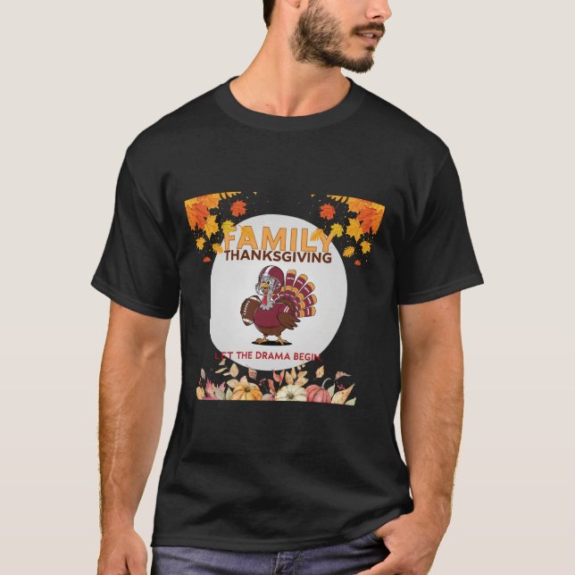Camiseta Ação de Graças da Família (Frente)