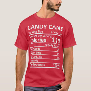 Camiseta Ação de Graças da Família Nutrição Candy Cane