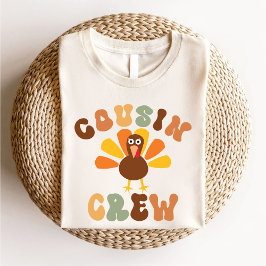 Camiseta Ação de Graças da Família Tripulante Turca