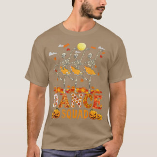 Camiseta Ação de Graças do Esqueleto do balé Dance Hallowee