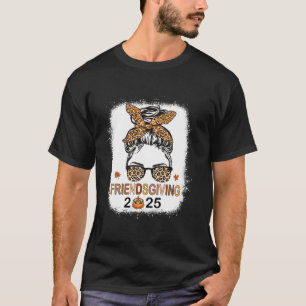 Camiseta Ação de Graças dos Amigos 2025 Dia de Ação de Graç