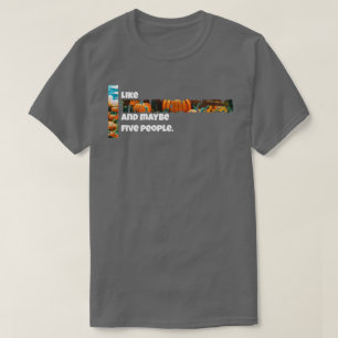 Camiseta Ação de Graças e talvez cinco Pessoas