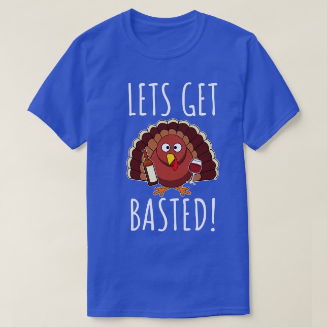 Camiseta Ação de Graças Engraçado (Frente do Design)