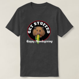 Camiseta Ação de Graças Engraçado Hamster