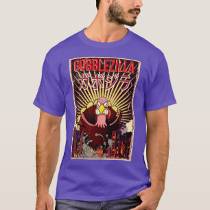 Camiseta Ação de Graças Gobblezilla Turkey (9)