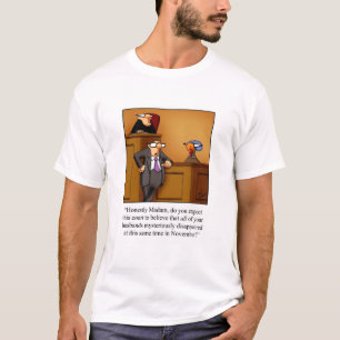 Camiseta Ação de Graças "Humor Turkey Trial T-Shirt"