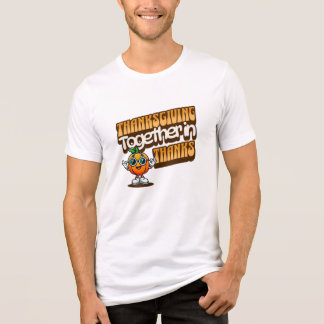 Camiseta Ação de graças juntos em obrigados