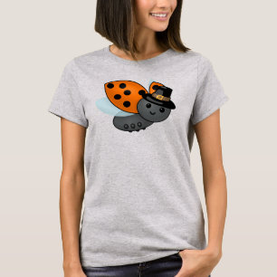 Camiseta Ação de Graças Ladybug Pilgrim