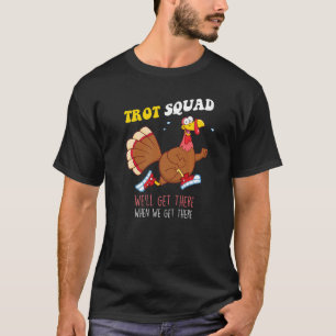 Camiseta Ação de Graças Maratona Turca Trot Squad