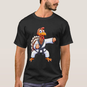 Camiseta Ação de Graças Mma Kickboxing Judo Karate Turkey K