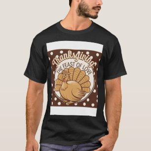 Camiseta "Ação de Graças: O Banquete do Amor - Celebrar com
