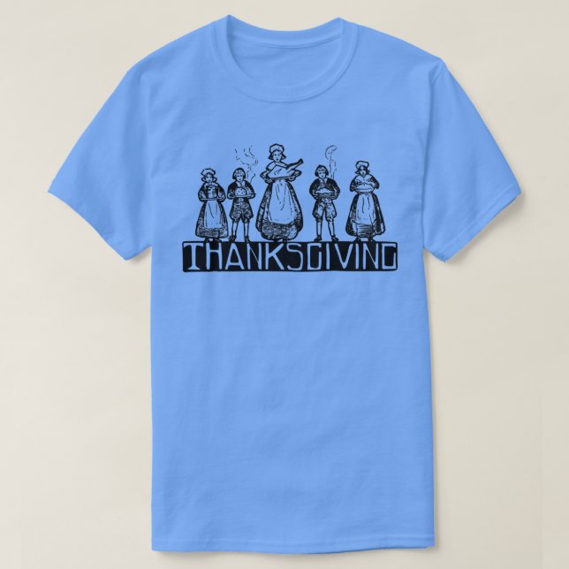 Camiseta Ação de Graças Pergrim (Frente do Design)