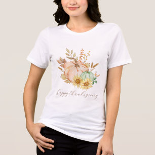 Camiseta Ação de Graças Personalizável de Colheita de Água