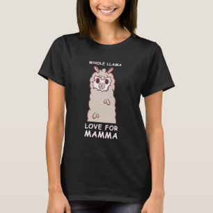 Camiseta Ação De Graças - Todo O Amor Do Llama Pela Mamm