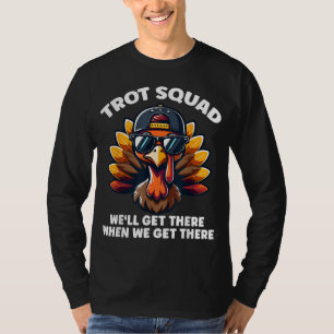 Camiseta Ação de Graças Turquia Correndo Roupa Gear Costume
