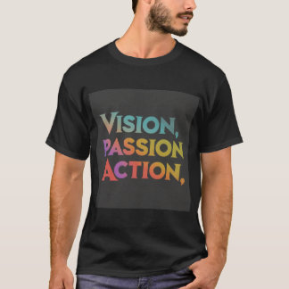 Camiseta Ação de paixão por visão