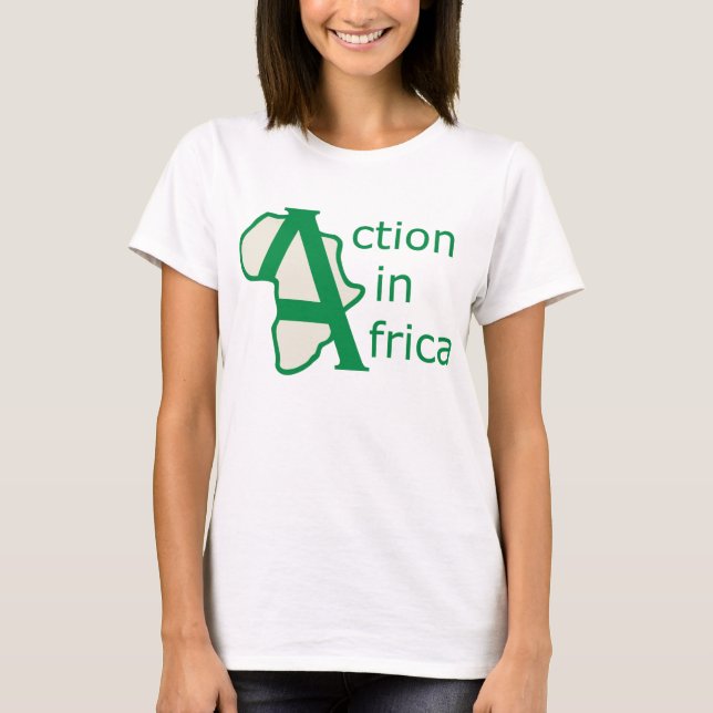 Camiseta Ação no T de África (Frente)