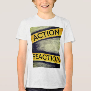 Camiseta ação/reação