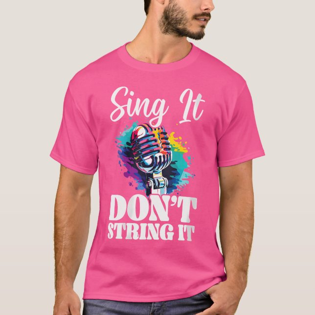 Camiseta Acapella Singtor Music Voice Opera Sing (Frente)