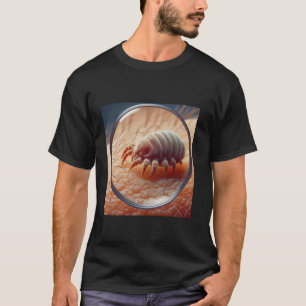 Camiseta Ácaro Demodex  Insetos Ciência Geek Biologia